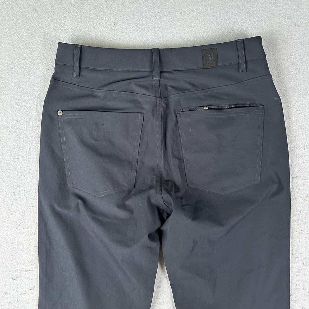 Vuori Meta Pant Mens 28x32 Black Athletic Slim Fit V430 Tech Performance EUC - Picture 16 of 16